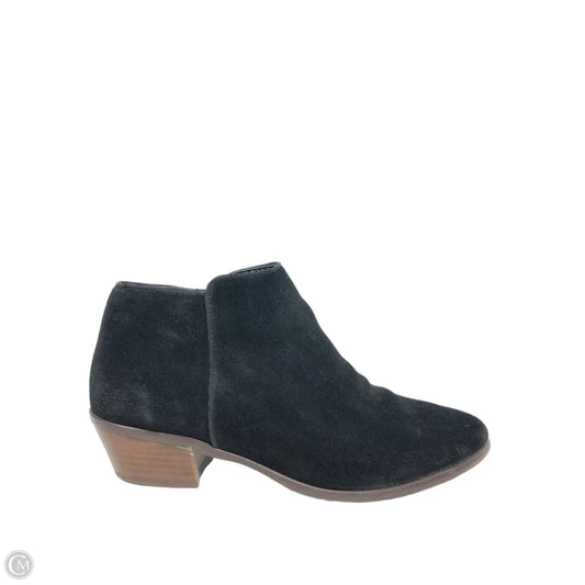 Boots Ankle Heels By Crown Vintage In Black, Size: 9