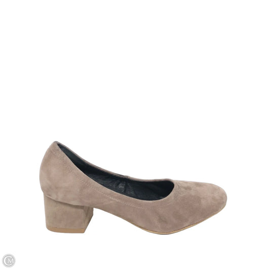 Shoes Heels Block By Jeffrey Campbell In Taupe, Size: 7.5