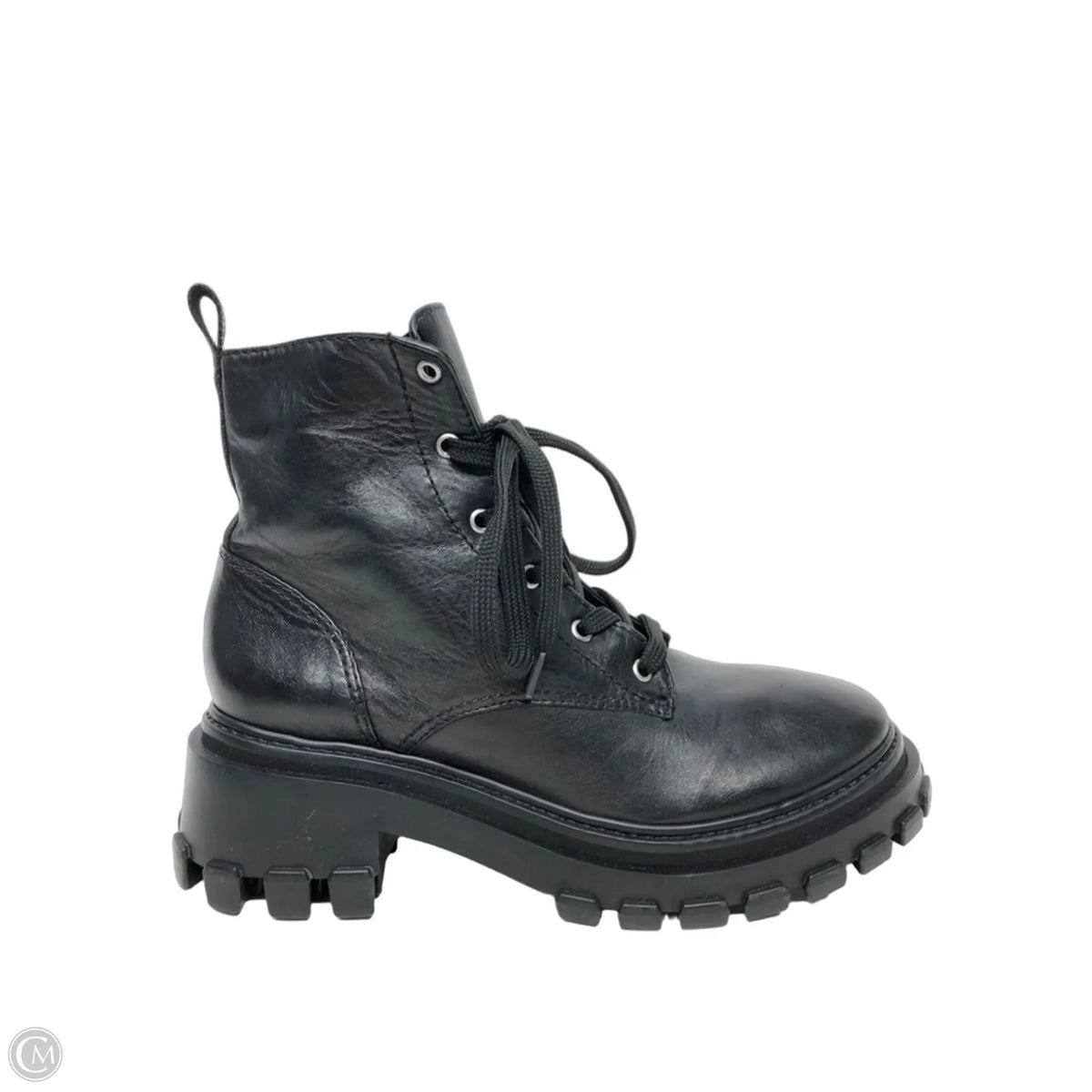 Boots Combat By Schutz In Black, Size: 8.5