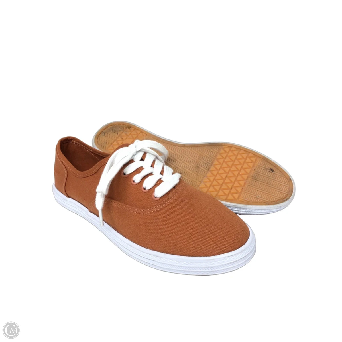 Shoes Flats By Universal Thread In Orange, Size: 7