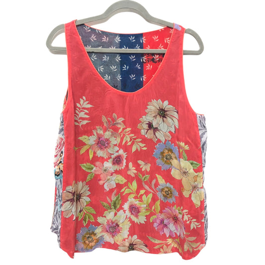 Blouse Sleeveless By Johnny Was  Size: L
