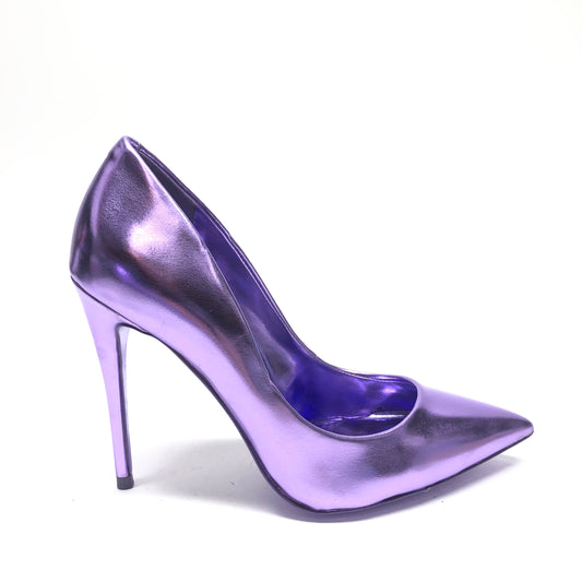 Purple Shoes Heels Stiletto Aldo, Size 6