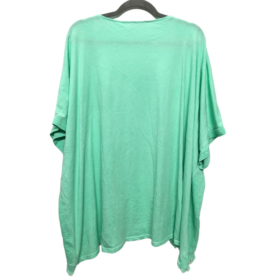 Green Top Short Sleeve Clothes Mentor, Size 3x