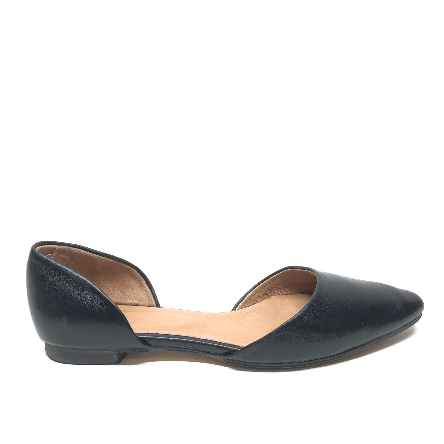 Black Shoes Flats J. Jill, Size 10