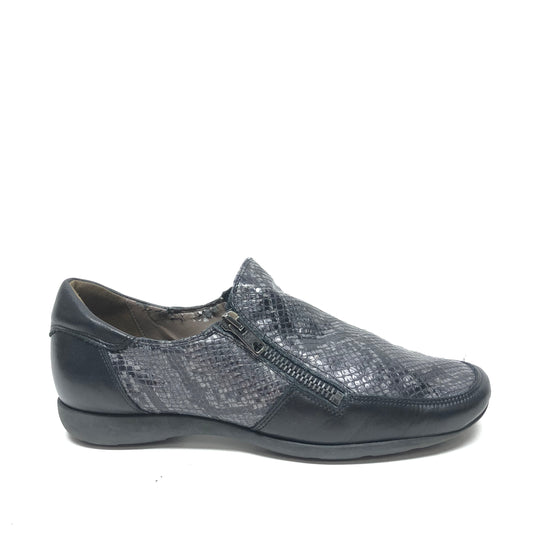 Shoes Flats By Sesto Meucci In Black & Grey, Size: 7