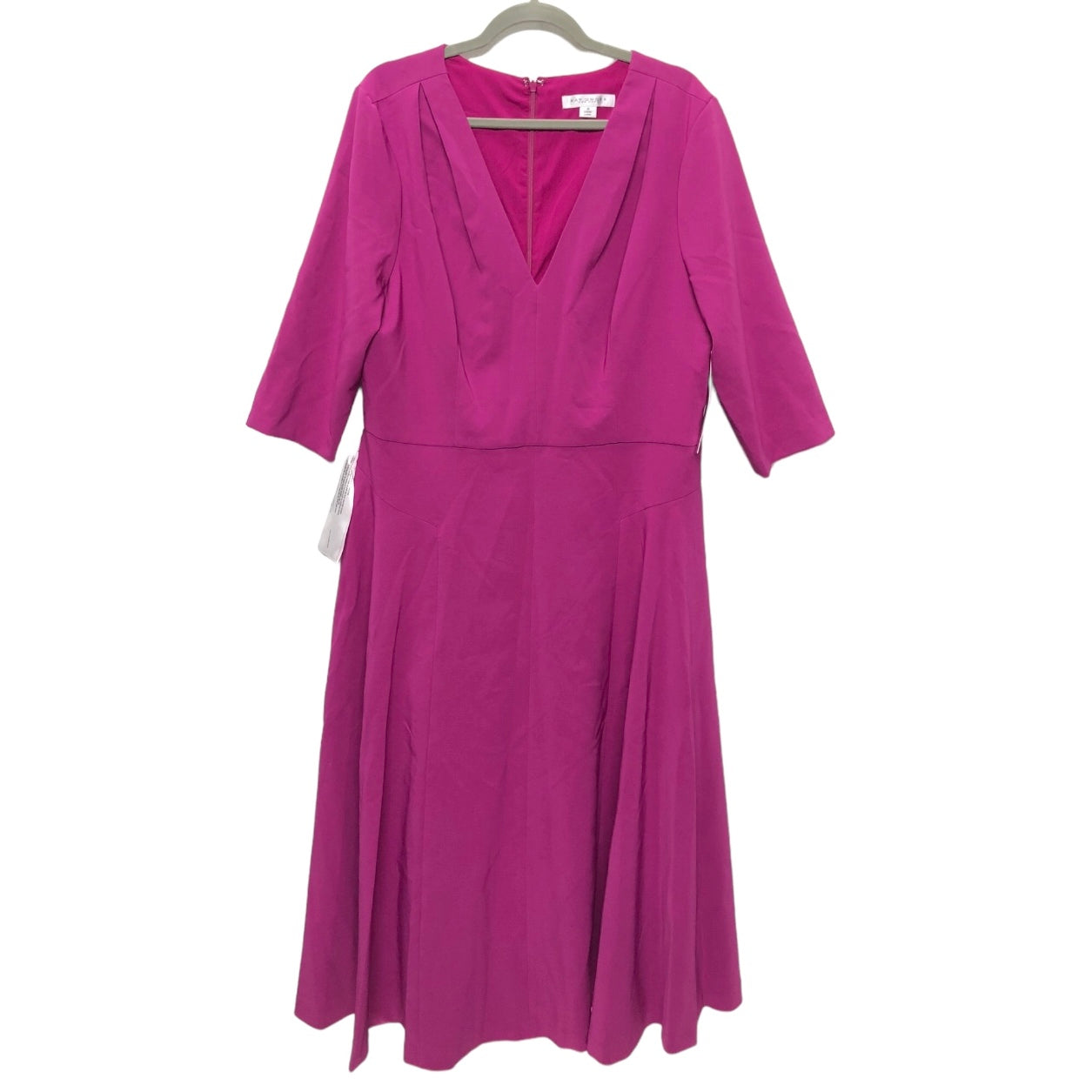 Pink & Purple Dress Casual Maxi Kay Unger, Size 18