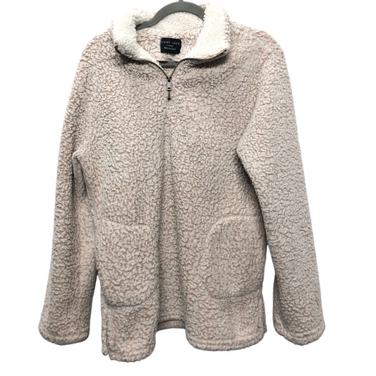 Beige Jacket Fleece Love Tree, Size L