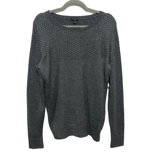 Sweatshirt Crewneck By Talbots In Grey, Size: M