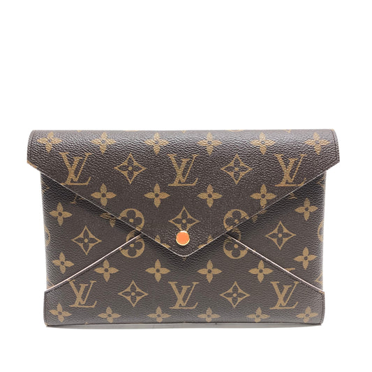 Clutch Luxury Designer By Louis Vuitton, Size: Large