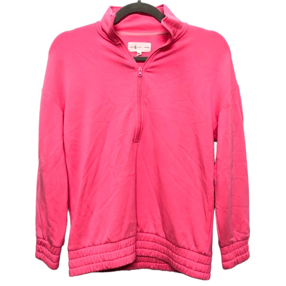 Athletic Jacket By Lou And Grey In Pink, Size: Xs