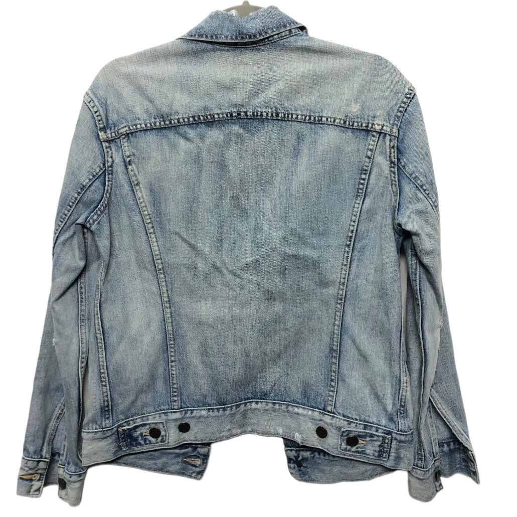 Jacket Denim By Cmb In Blue Denim, Size: S