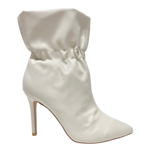 Boots Ankle Heels By Express In White, Size: 9