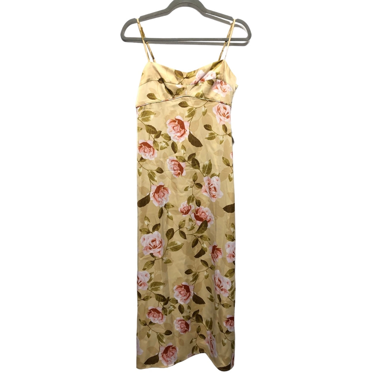 Dress Casual Midi By Wayf In Yellow, Size: S