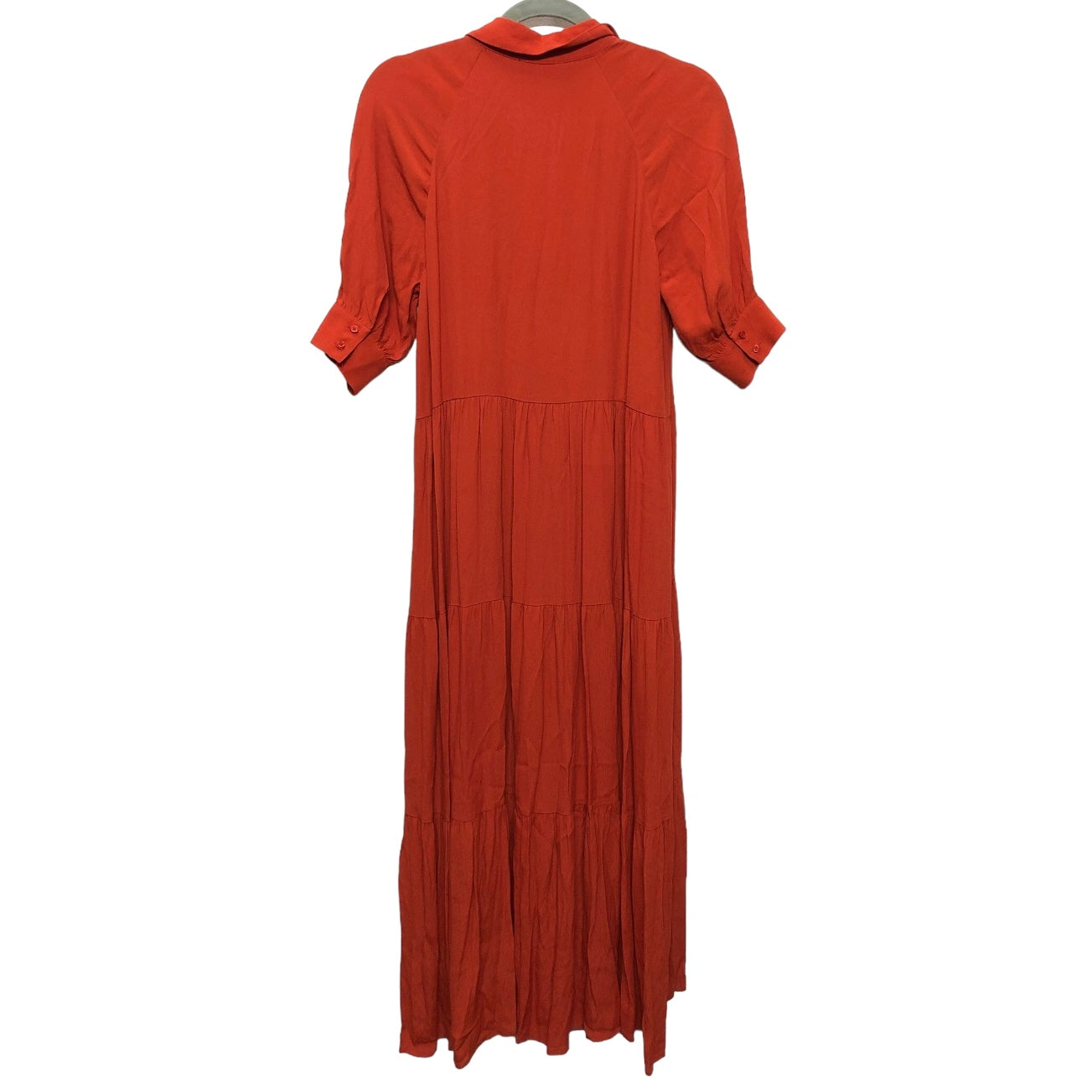 Dress Casual Midi By A Loves A In Orange, Size: Xs