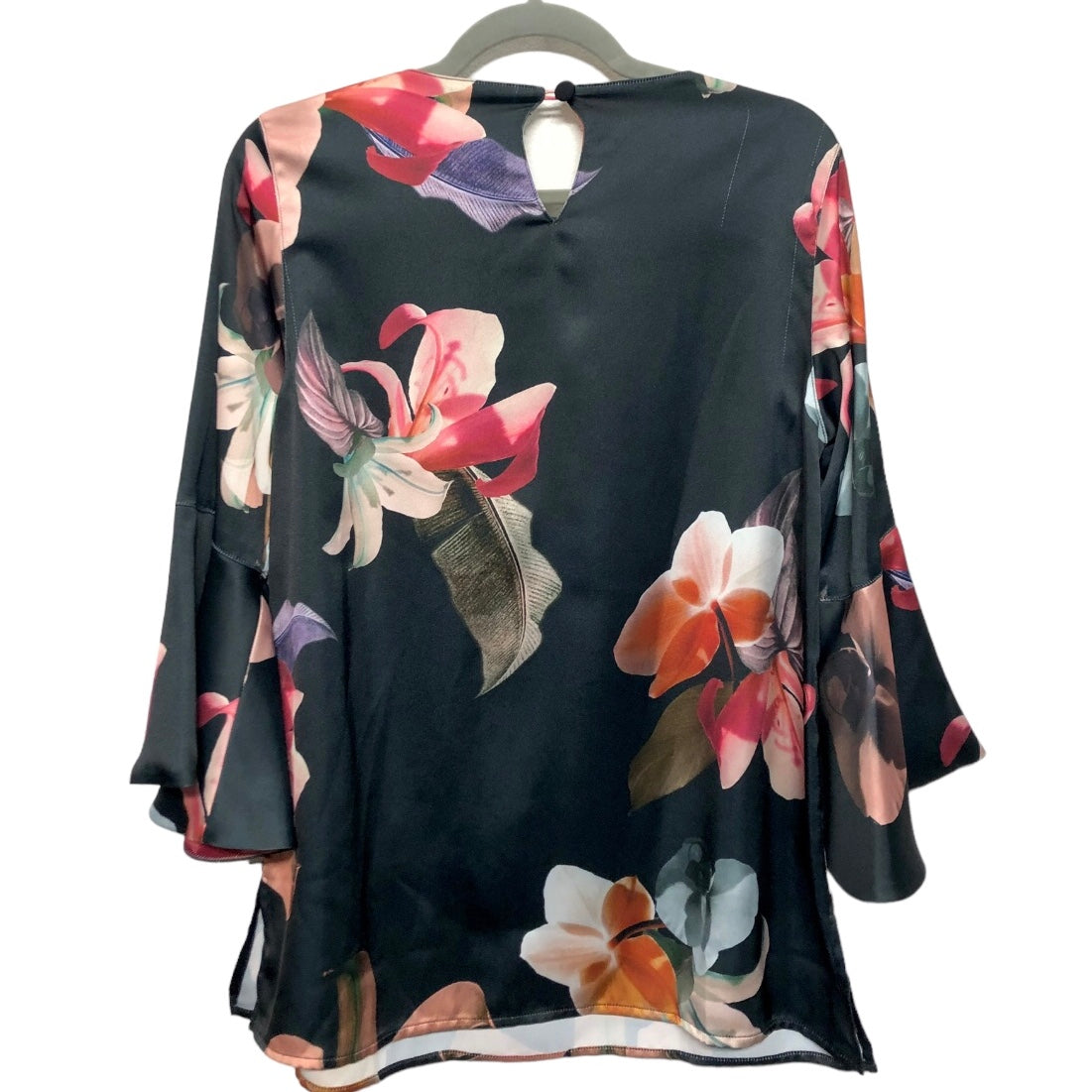 Top 3/4 Sleeve By Caroline Rose In Black, Size: Xs