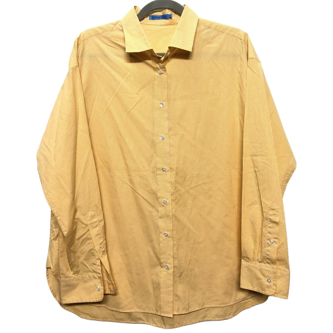 Top Long Sleeve By J Mclaughlin In Yellow, Size: Xl