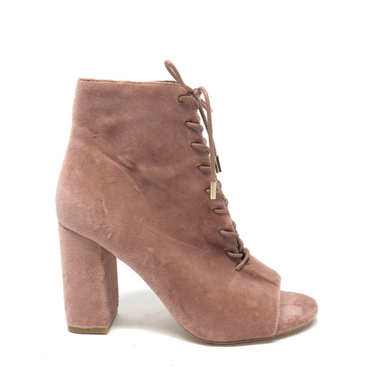 Boots Ankle Heels By Joie In Mauve, Size: 7.5