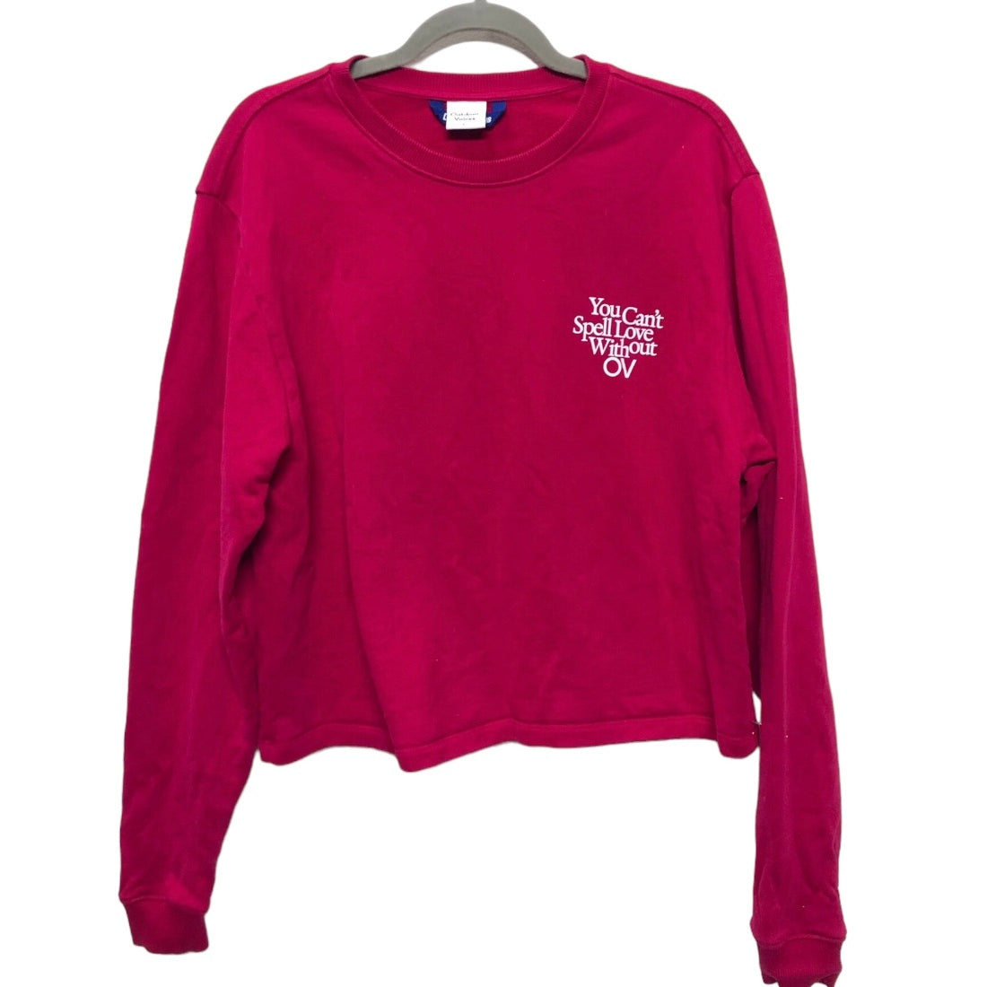 Sweatshirt Crewneck By Outdoor Voices In Red, Size: L