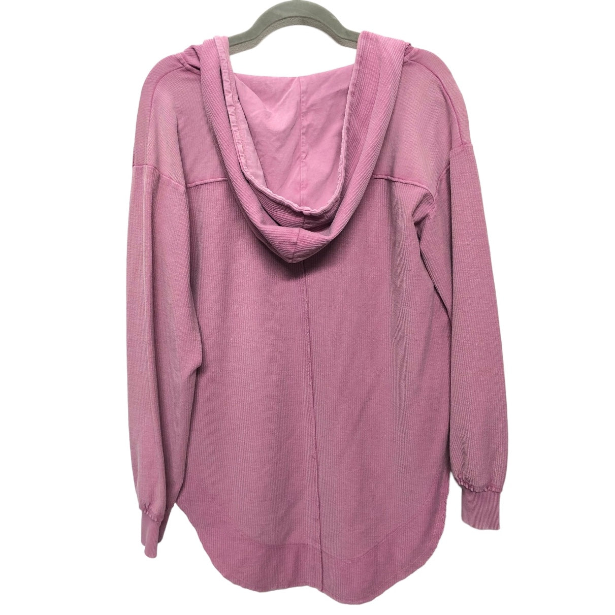 Sweatshirt Hoodie By Pilcro In Pink & Purple, Size: S