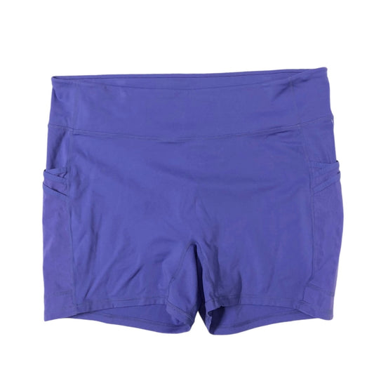 Athletic Shorts By Fabletics In Purple, Size: 4x