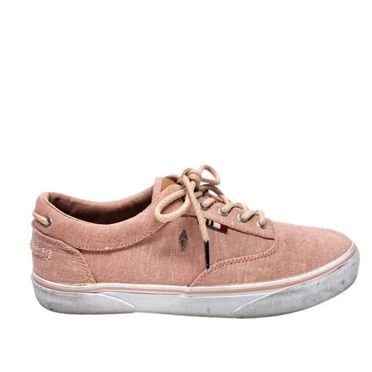 Shoes Sneakers By Clothes Mentor In Peach, Size: 8l