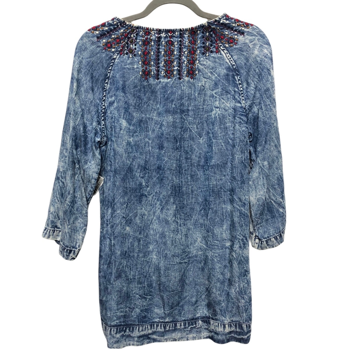 Top 3/4 Sleeve By Reba In Blue, Size: S