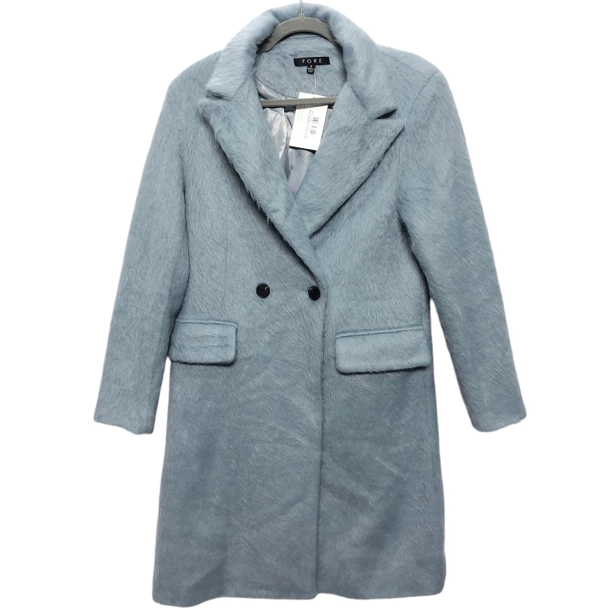 Coat Peacoat By Cmc In Blue, Size: S