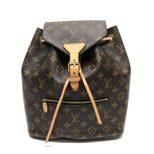 Backpack Luxury Designer By Louis Vuitton, Size: Medium