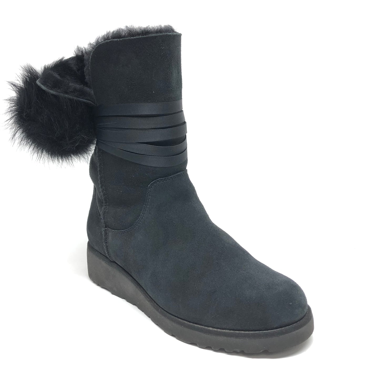 Boots Designer By Ugg In Black, Size: 7.5