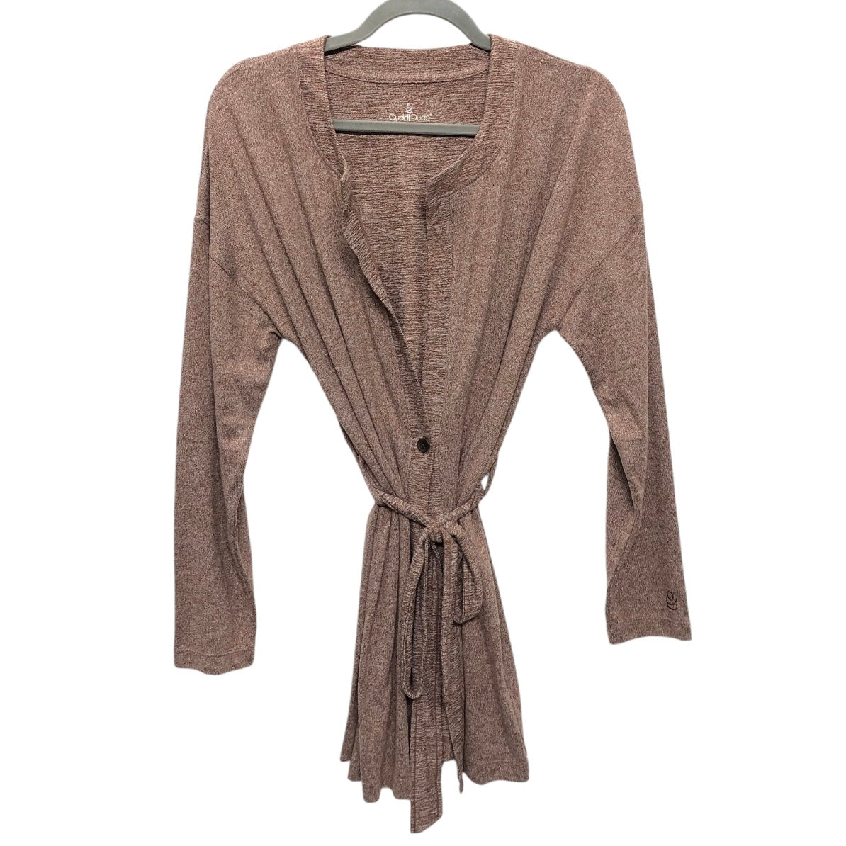 Cardigan By Cuddl Duds In Brown, Size: M