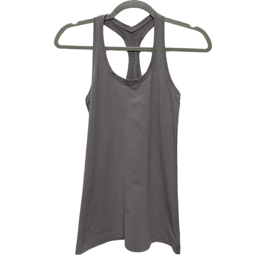 Athletic Tank Top By Lululemon In Grey, Size: 4