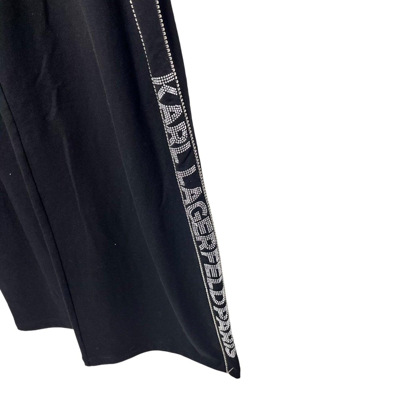 Pants Designer By Karl Lagerfeld In Black, Size: Xl