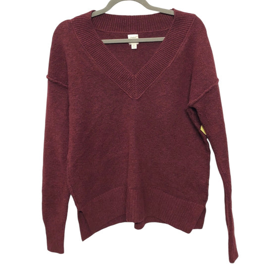 Sweater By Clothes Mentor In Red, Size: Xs