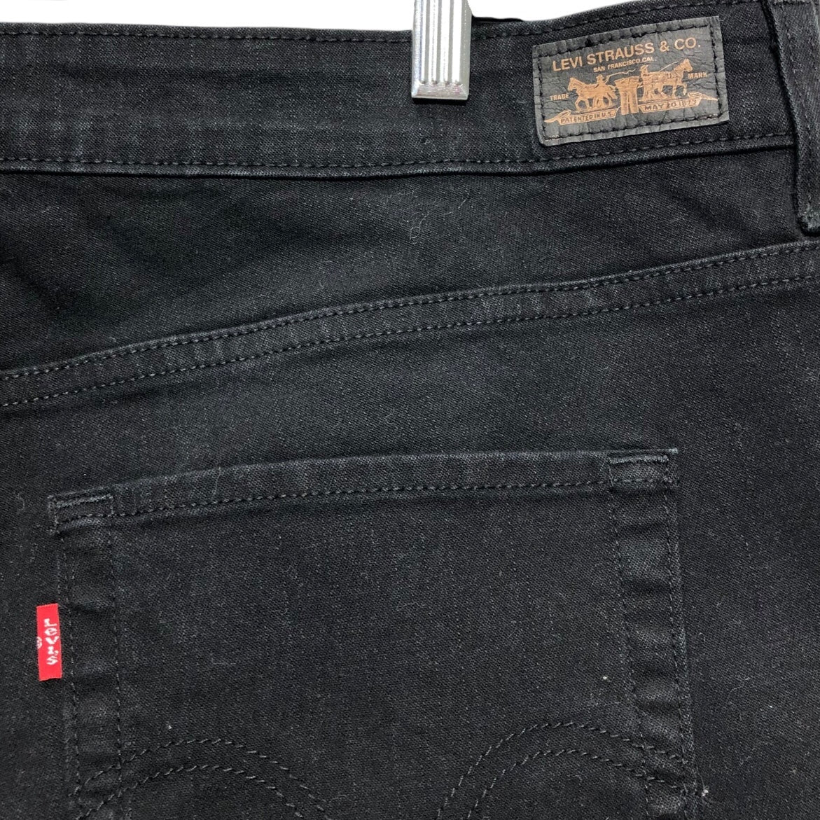 Jeans Boot Cut By Levis In Black, Size: 22