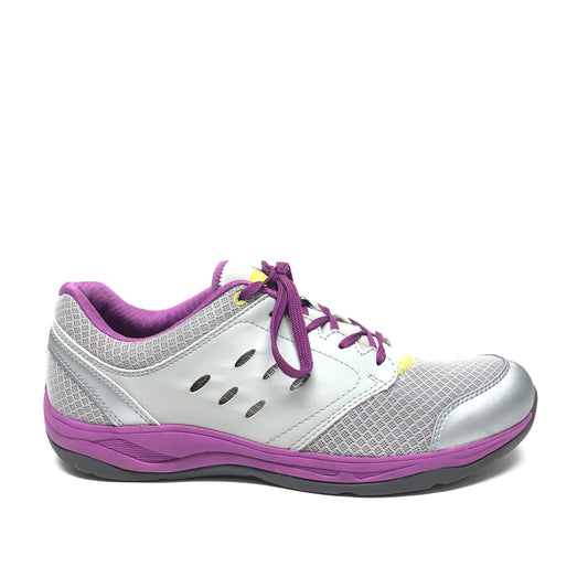 Shoes Athletic By Vionic In Grey & Purple, Size: 12