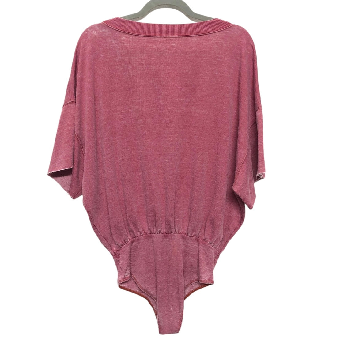 Bodysuit By Free People In Pink & Red, Size: S