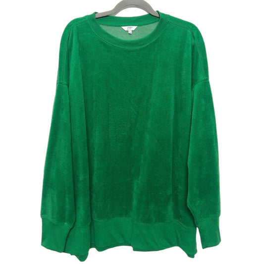 Sweatshirt Crewneck By Crown And Ivy In Green, Size: Xl