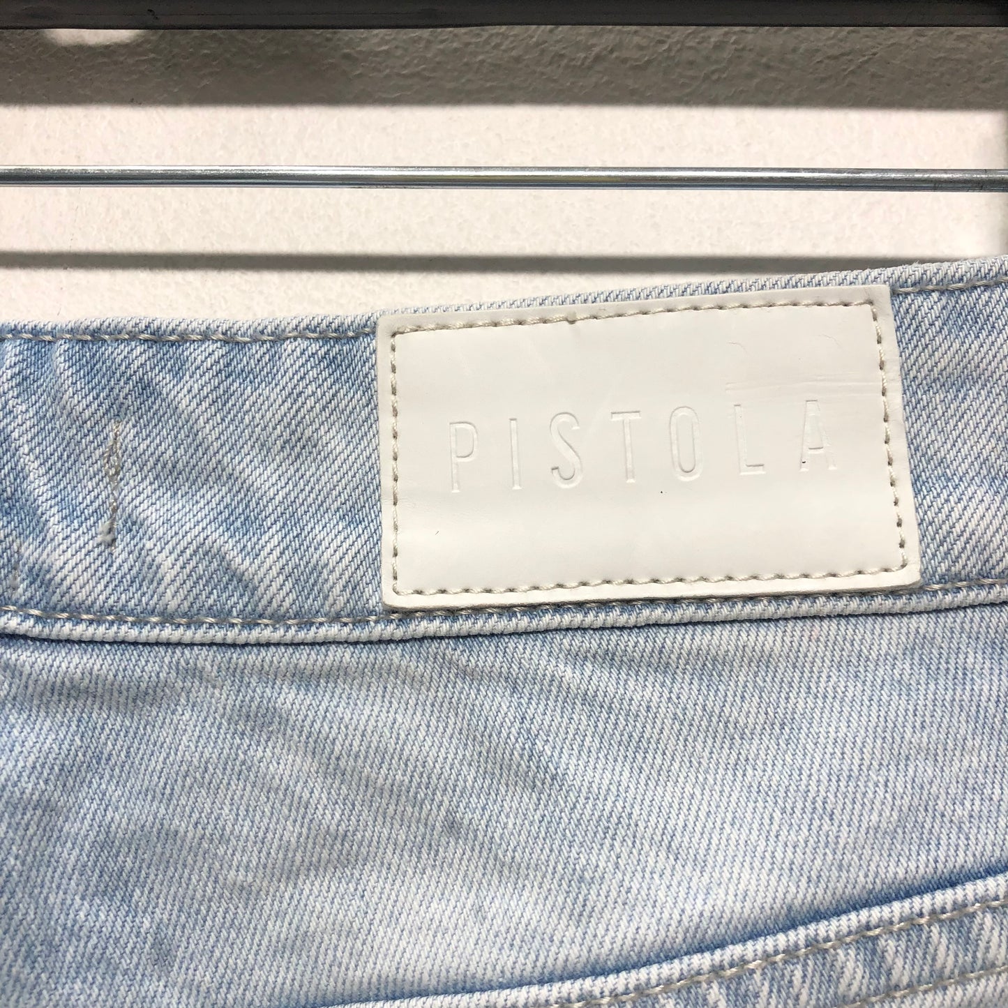 Jeans Cropped By Pistola In Blue Denim, Size: 4