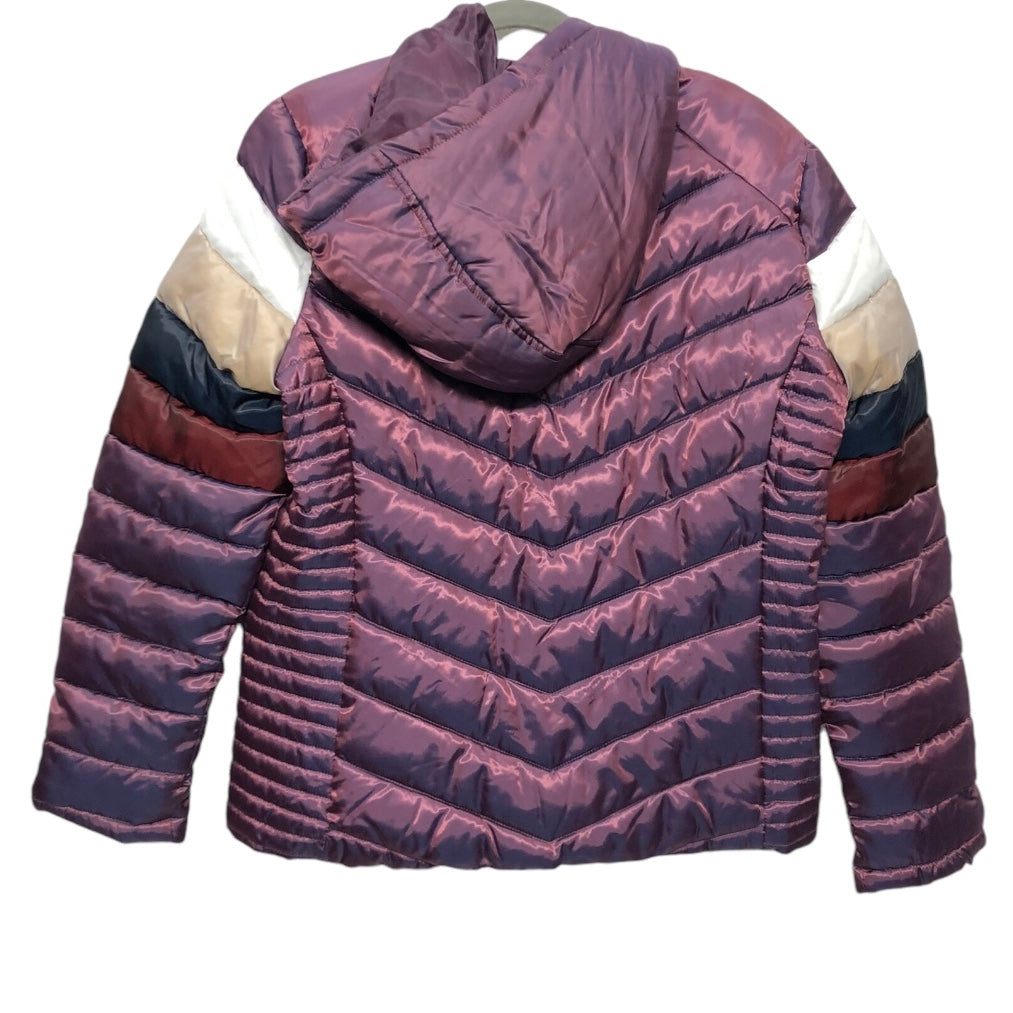 Jacket Puffer & Quilted By Cmc In Purple, Size: M