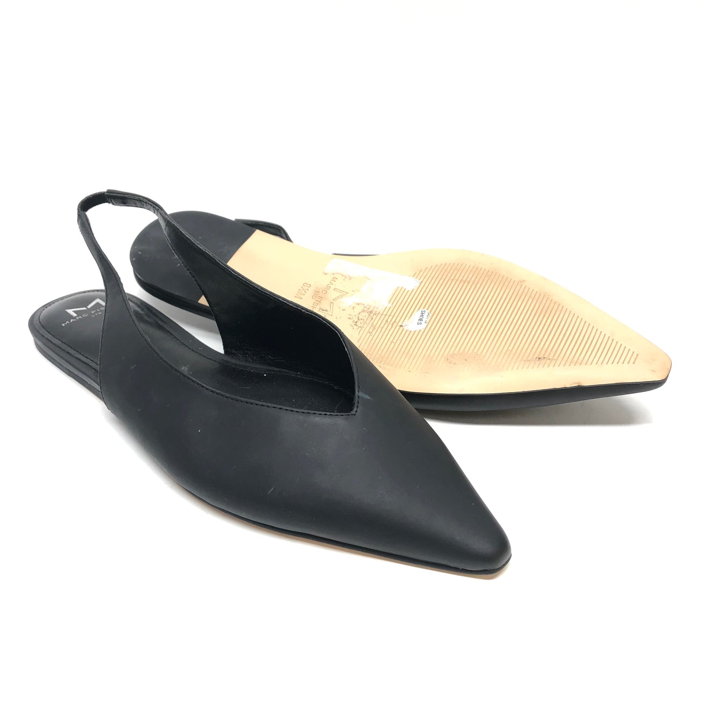 Sandals Flats By Marc Fisher In Black, Size: 8.5