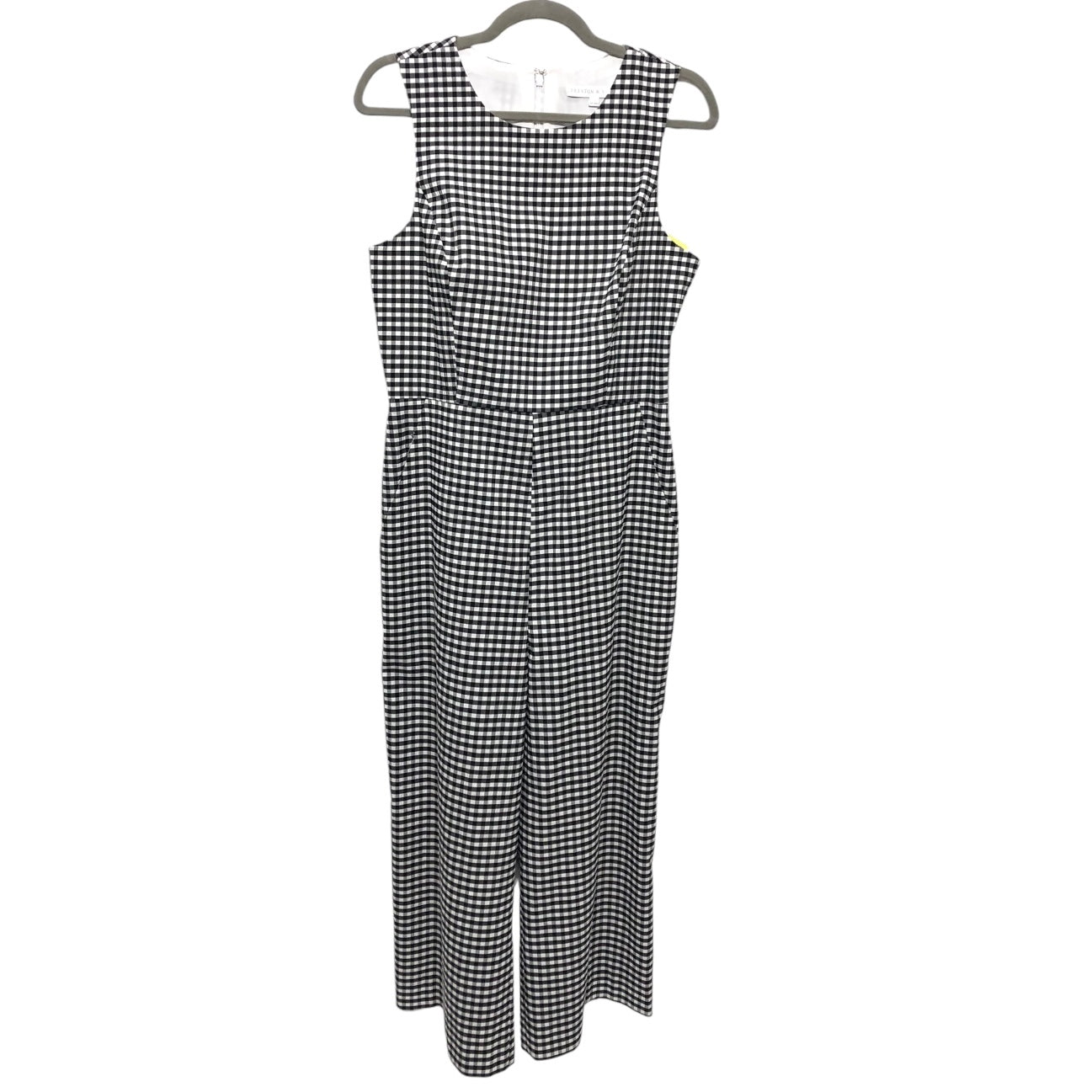 Jumpsuit By Preston And New York In Grey & White, Size: 10