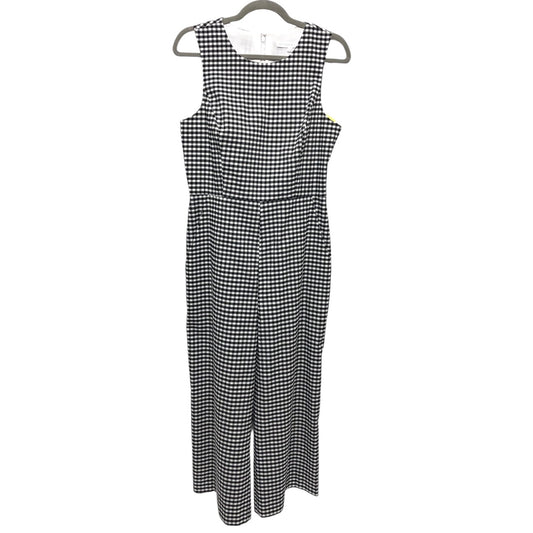 Jumpsuit By Preston And New York In Grey & White, Size: 10