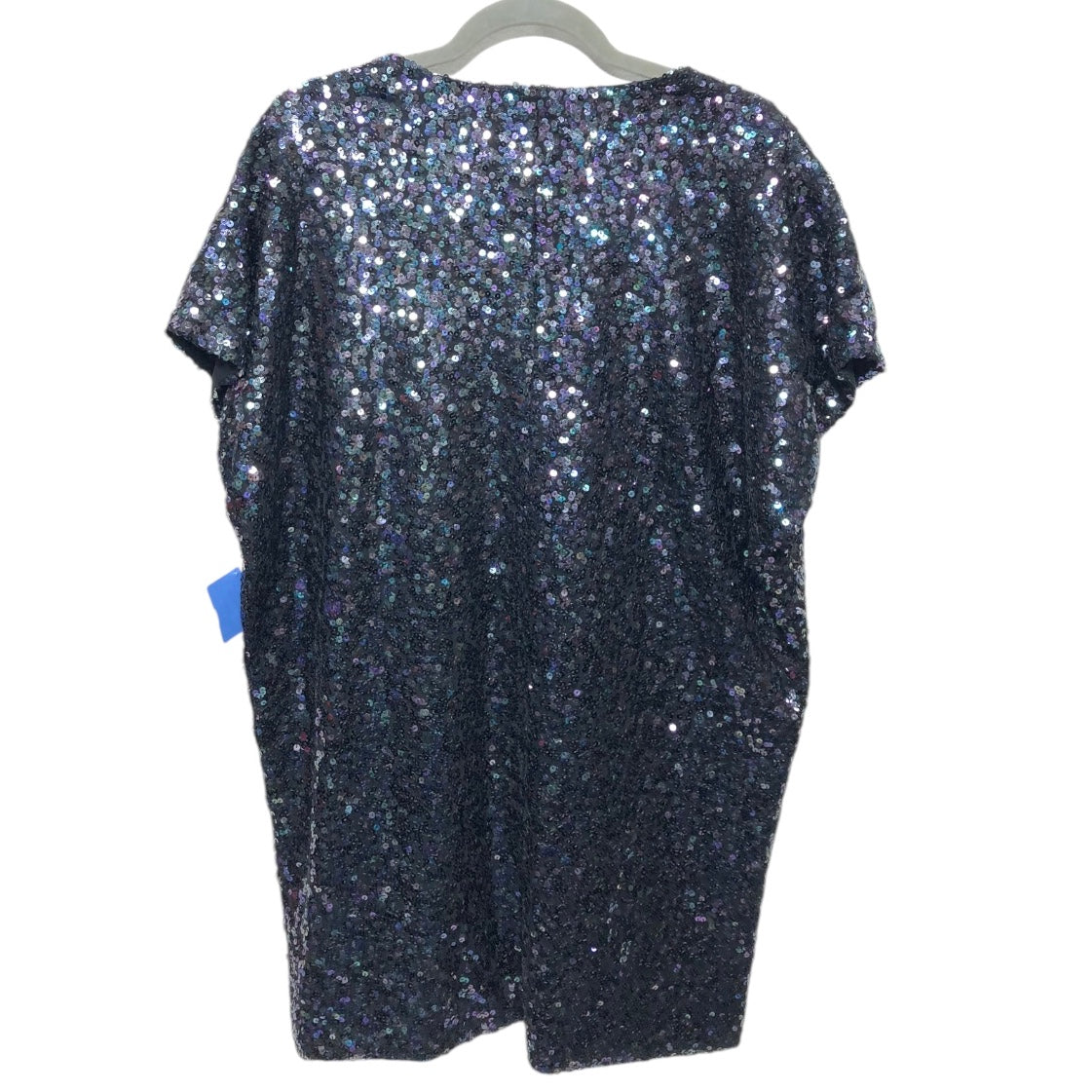 Tunic Short Sleeve By By Together In Black & Blue, Size: S