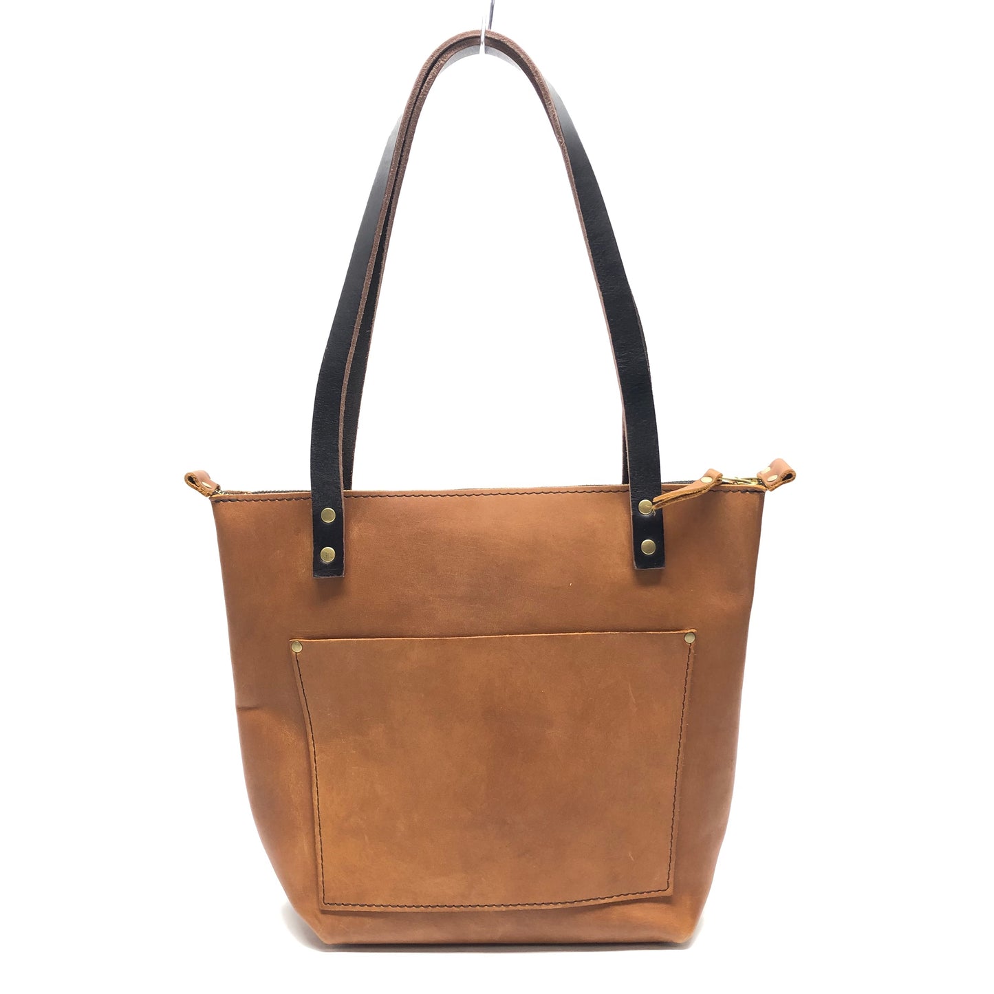 Tote Leather By Cmc, Size: Medium