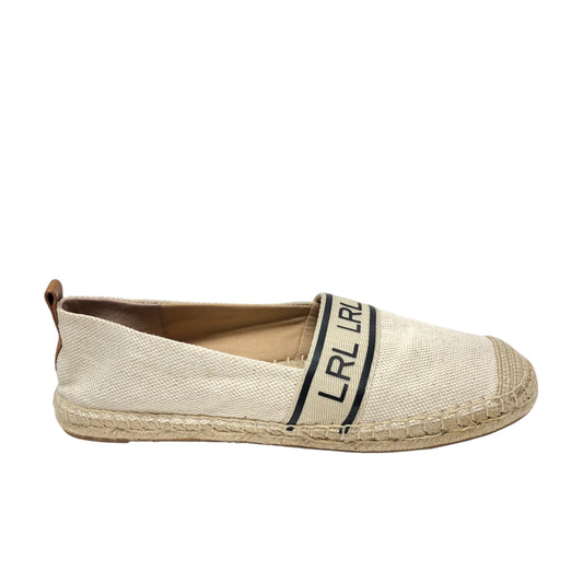 Shoes Flats By Lauren By Ralph Lauren In Cream, Size: 9