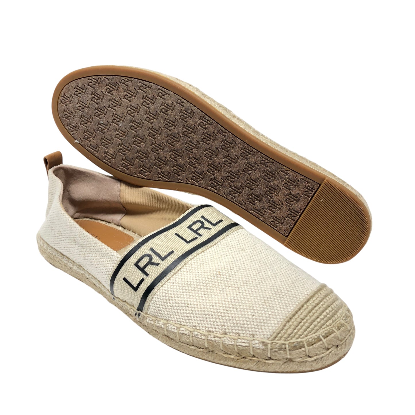 Shoes Flats By Lauren By Ralph Lauren In Cream, Size: 9