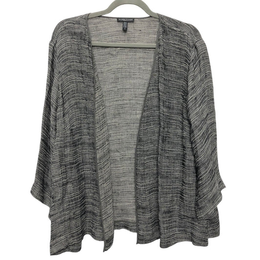 Cardigan By Eileen Fisher In Grey, Size: 1x