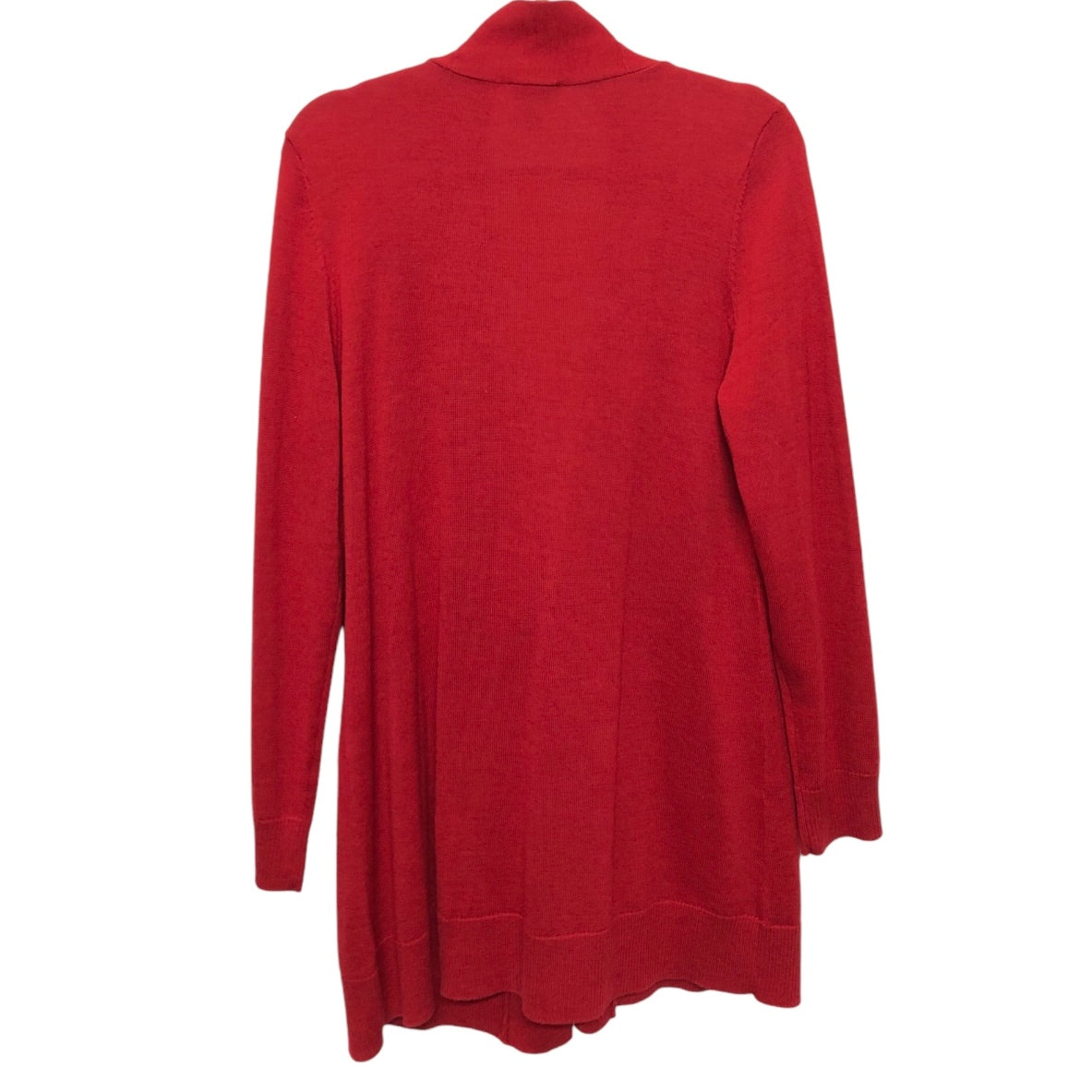 Sweater Cardigan By Talbots In Red, Size: L