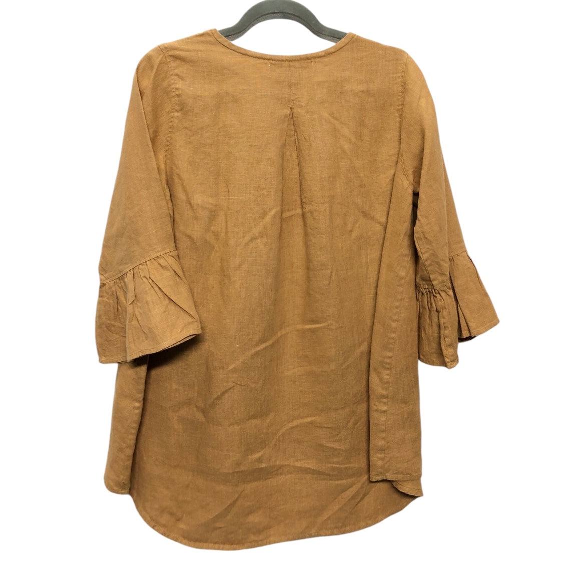 Tunic 3/4 Sleeve By Cmc In Tan, Size: M