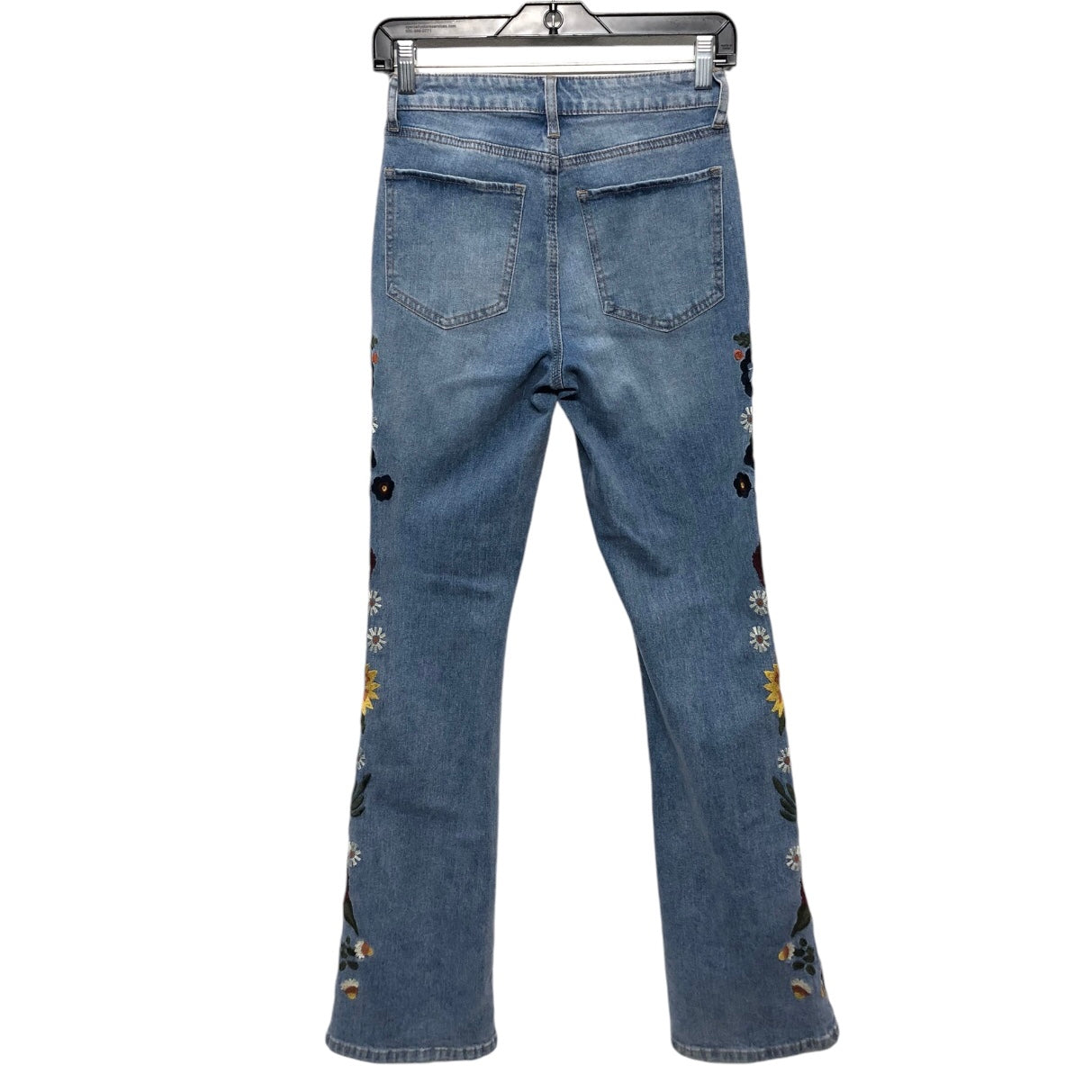 Jeans Boot Cut By Clothes Mentor In Blue Denim, Size: 0